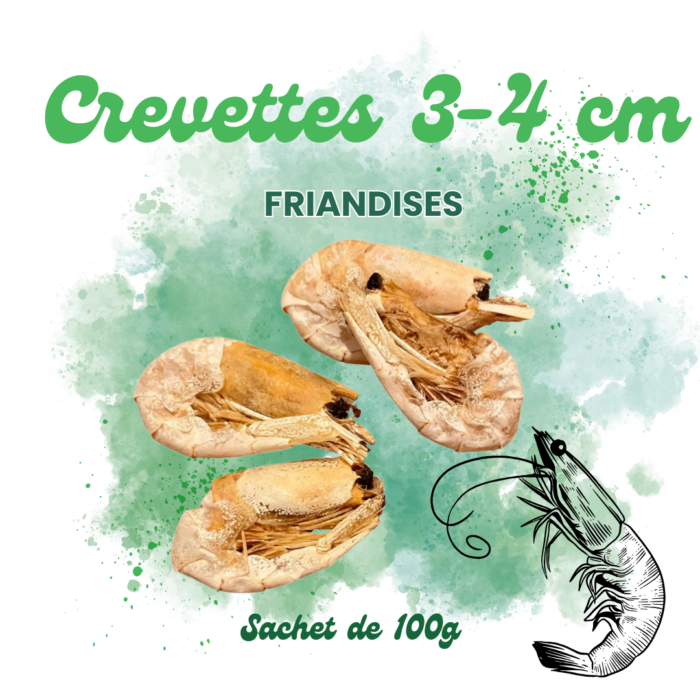 Crevettes Entières Friandises pour chiens