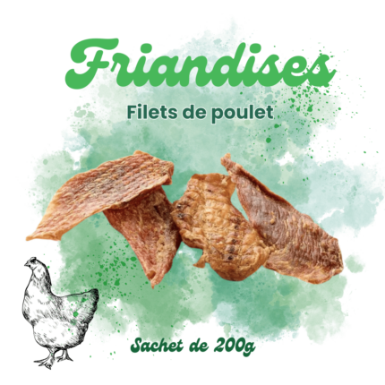 Filet de Poulet pour chiens